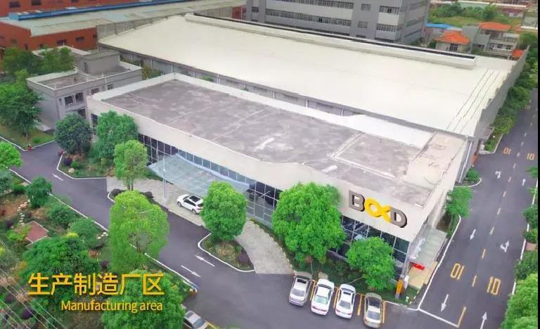 葆德空壓機生產制造廠區(qū)外景鳥瞰圖